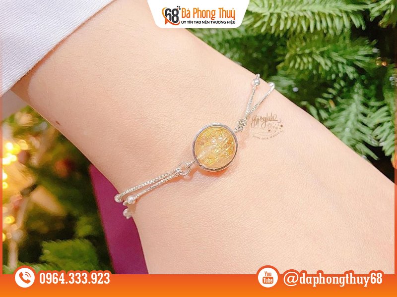 Công dụng nổi bật của vòng thạch anh vàng