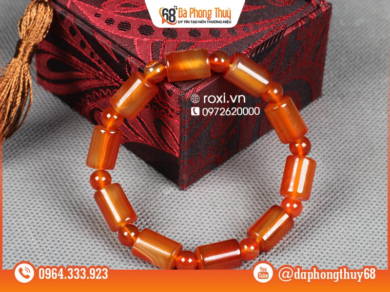 Các loại vòng mã não phổ biến - Mã não đen