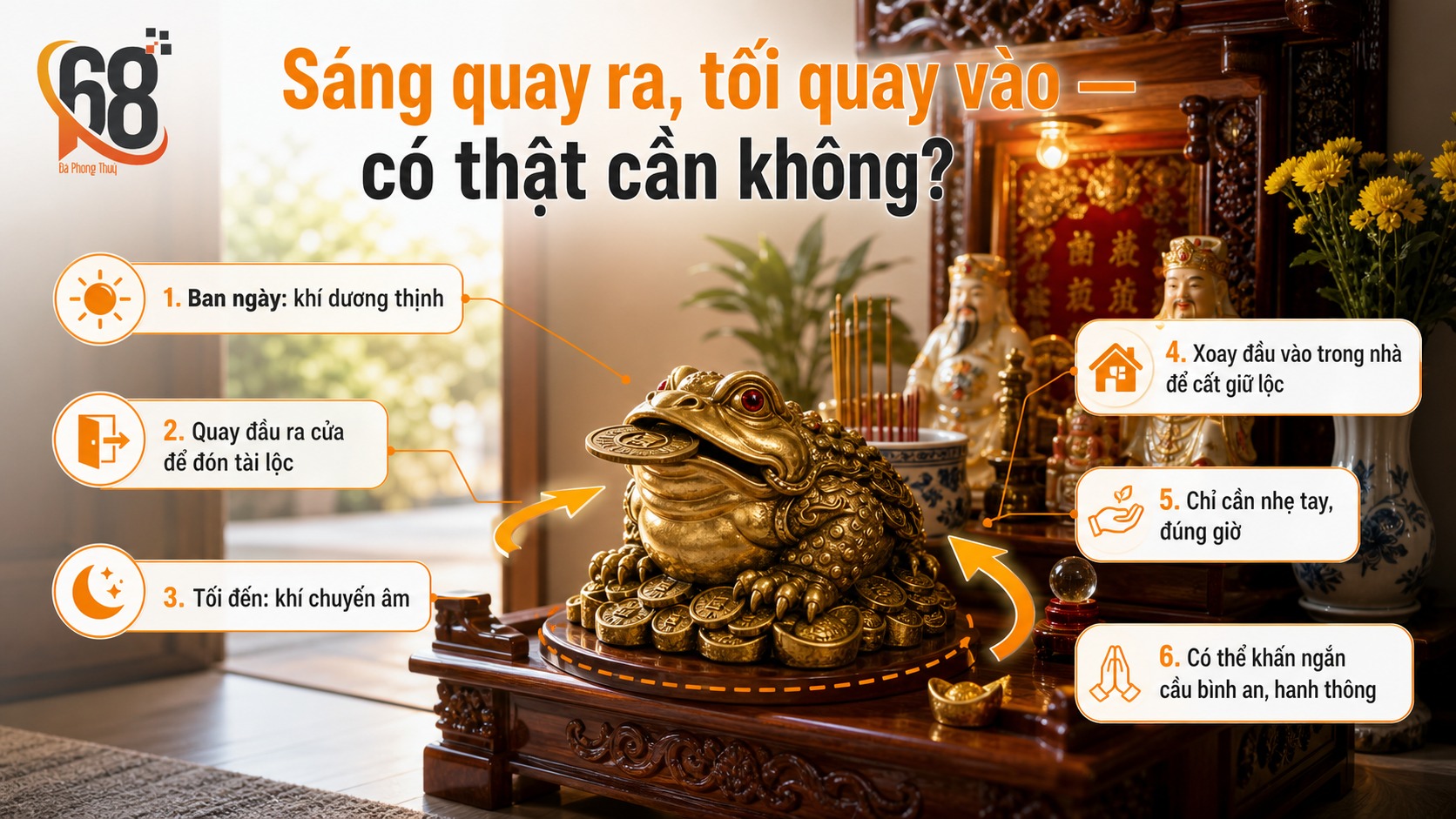 Sáng quay ra, tối quay vào — có thật cần không?