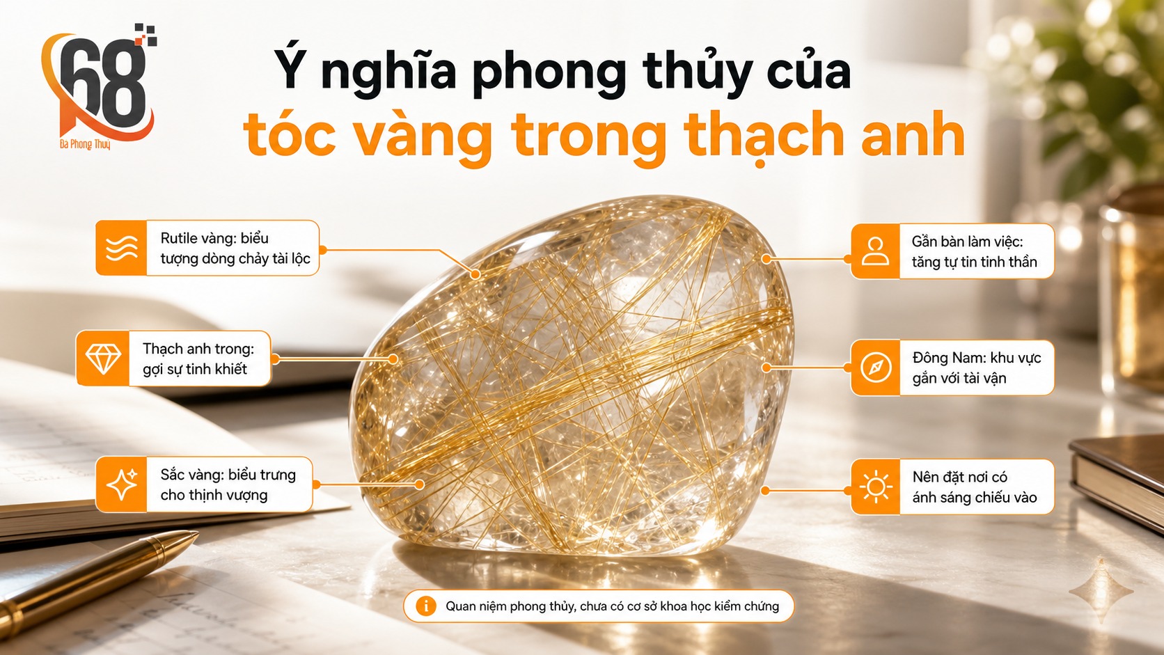 Ý nghĩa phong thủy của những sợi tóc vàng