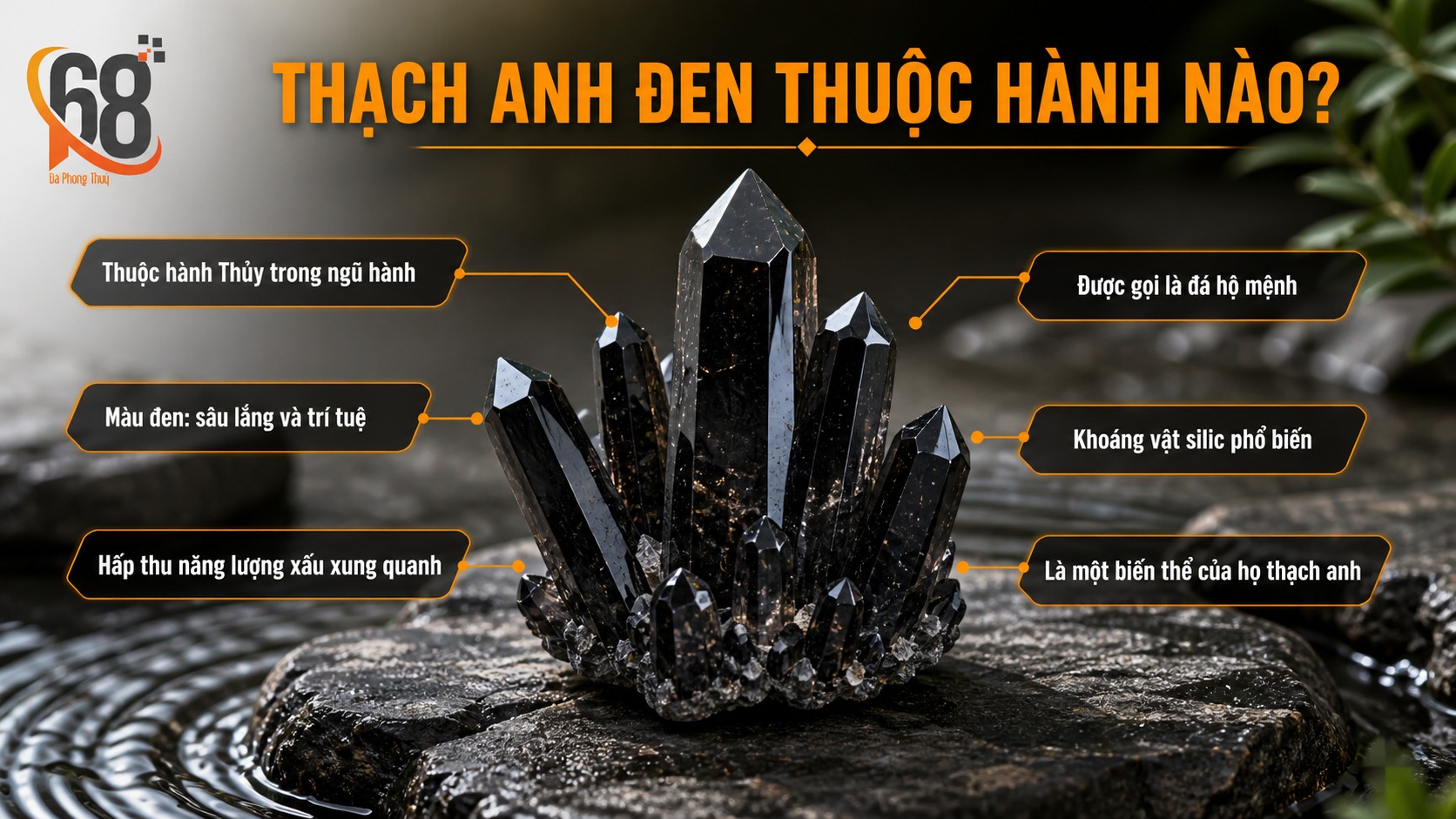 Thạch anh đen thuộc hành nào