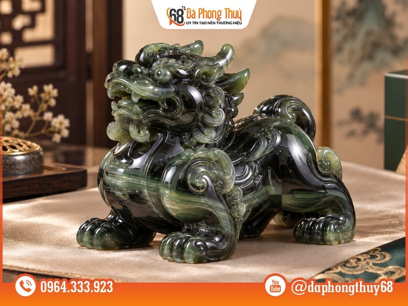 Top 12 quà tặng phong thủy từ 500k đến 1 triệu - 8. Tỳ hưu ngọc Onyx