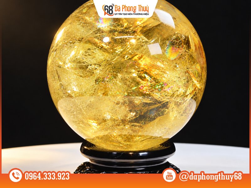 15 món quà tặng phong thủy từ 500k đến 1 triệu - Quả cầu thạch anh
