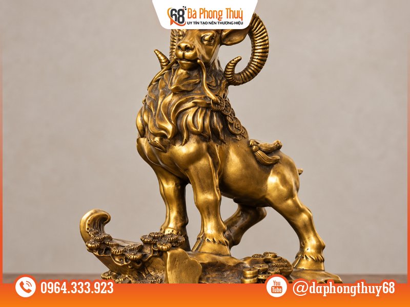 Top 12 quà tặng tân gia phong thủy 2027 - 1. Tượng dê phong thủy